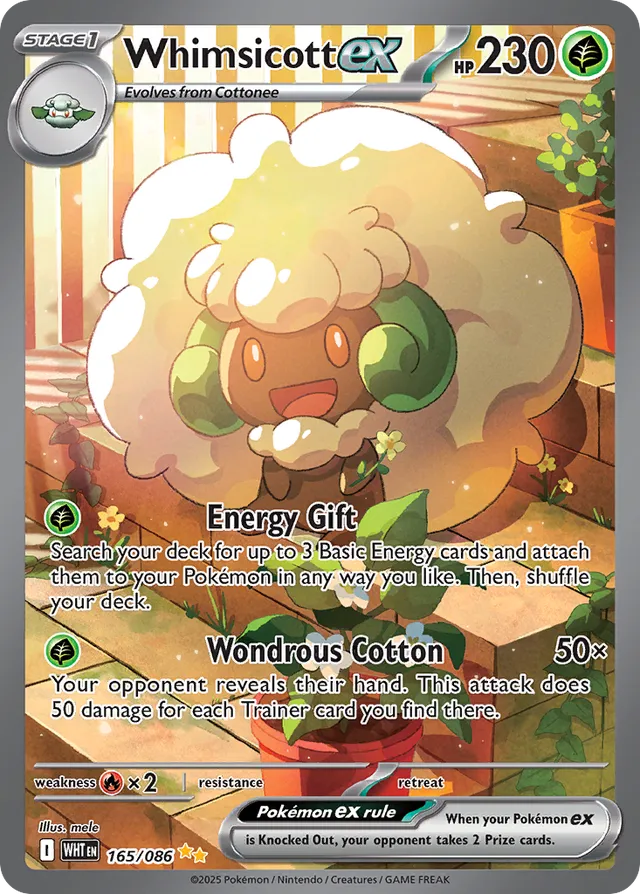 Whimsicottex White Flare 165/086 Special Illustration Rare