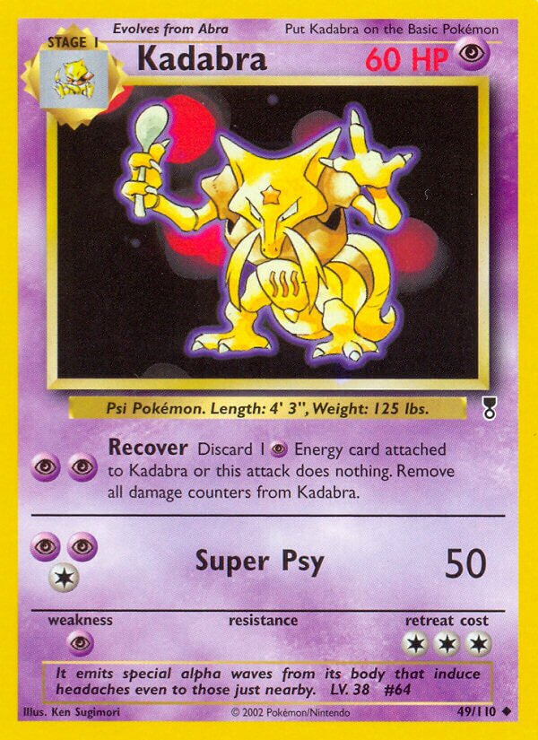 49/110 Kadabra LC Uncommon