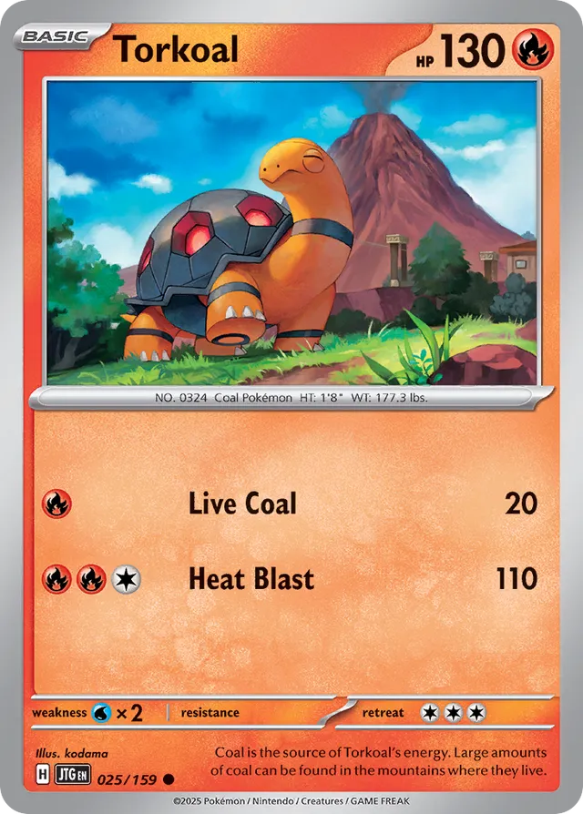Torkoal Journey Together 025/159 Common