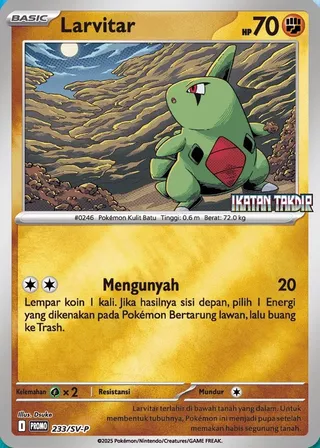 Larvitar (Scarlet & Violet Promos 233/SV-P)