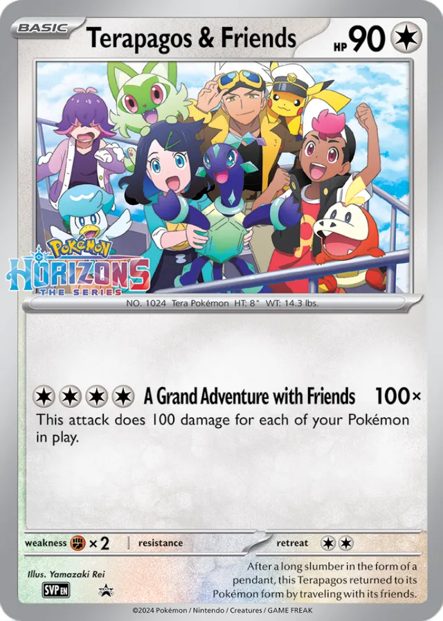 Terapagos & Friends SVP Black Star Promos