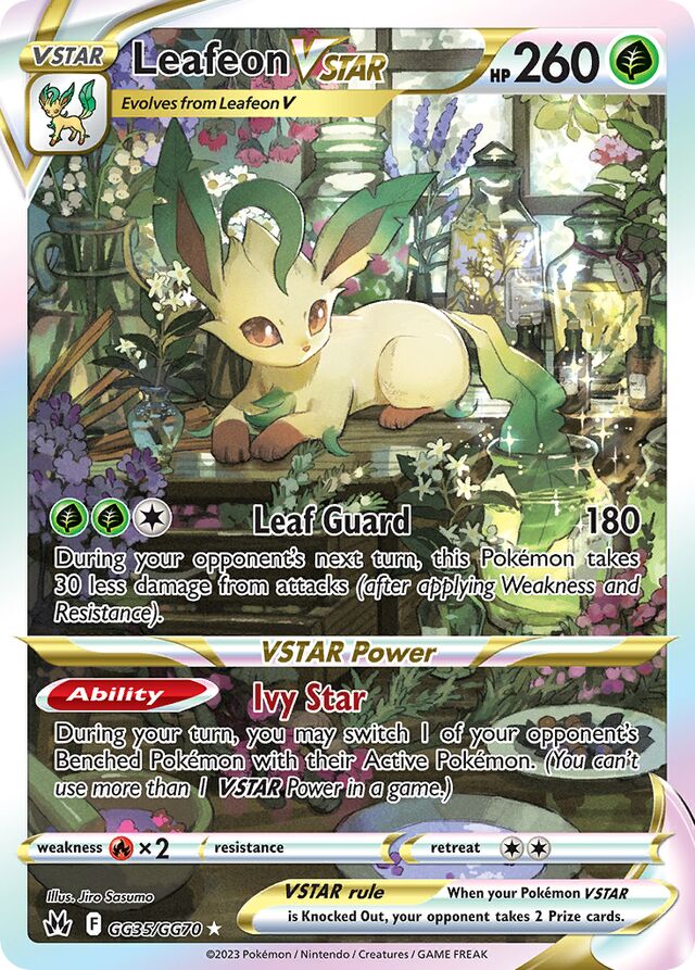 LeafeonVSTAR Crown Zenith GG35/GG70 GGU