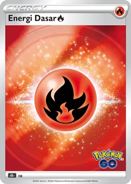 Fire Energy (Pokémon GO No. 095)