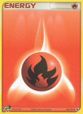 Fire Energy (EX Ruby & Sapphire 108/109)