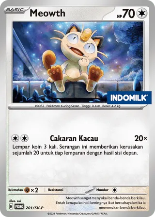 Meowth (Scarlet & Violet Promos 201/SV-P)