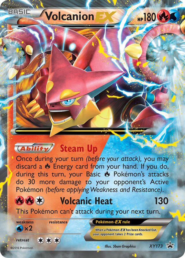 VolcanionEX XY Black Star Promos XY173 PROMO