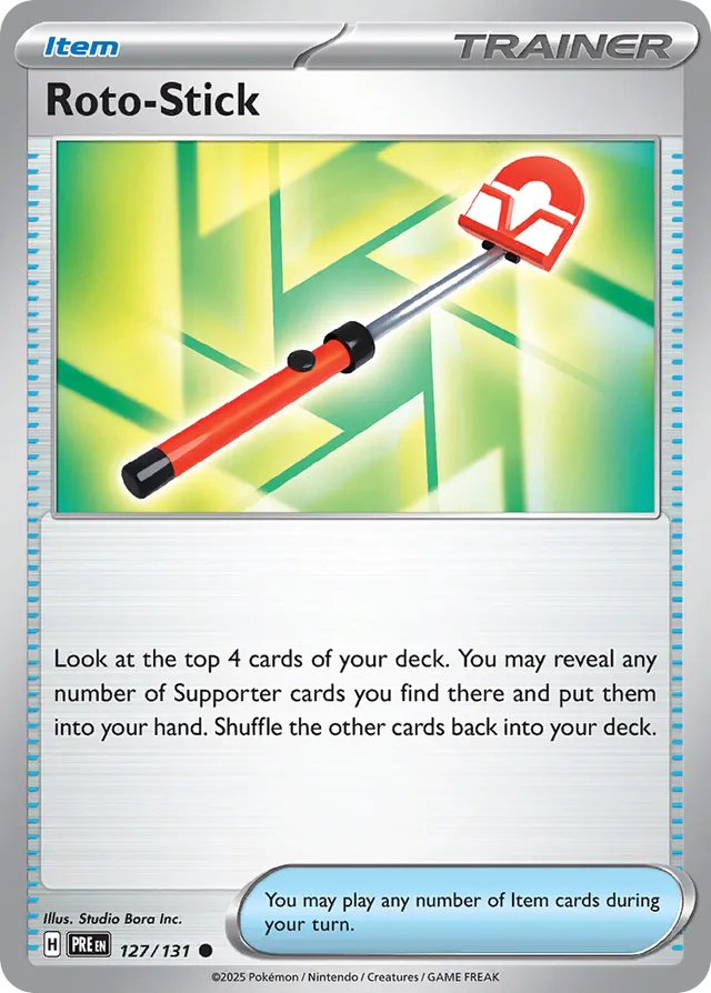 Roto-Stick Prismatic Evolutions 127/131 Common