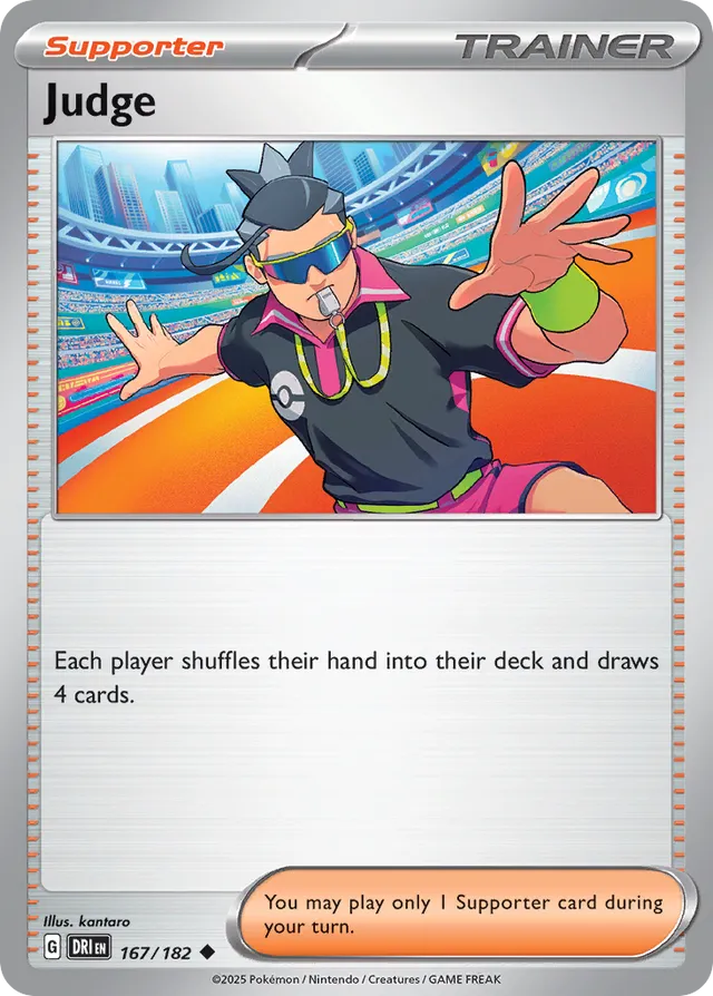 Judge Destined Rivals 167/182 Uncommon
