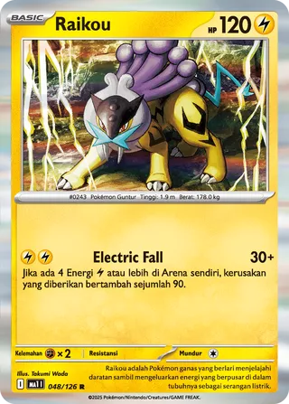 Raikou (Mega Evolution 048/126)