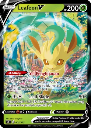 Leafeon V (Evolution V Starter Deck 005/172)