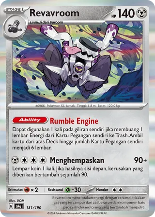 Revavroom (Shiny Treasure ex 131/190)