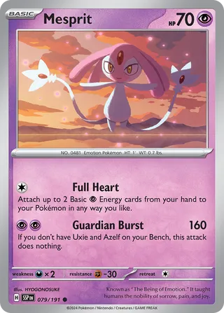 Mesprit (Surging Sparks 079/191)