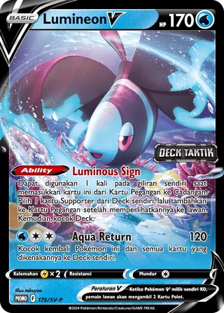 Lumineon V (Scarlet & Violet Promos 175/SV-P)