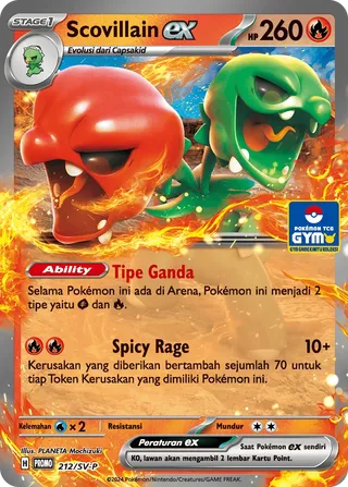 Scovillain ex (Scarlet & Violet Promos 212/SV-P)