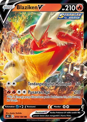 Blaziken V (VMAX Climax 019/184)