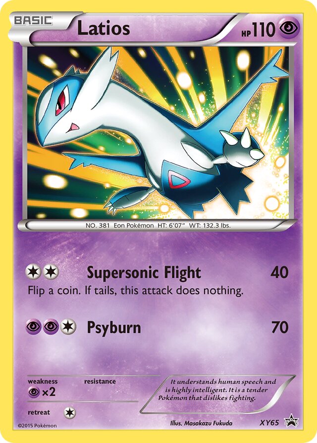 Latios XY Black Star Promos XY65 PROMO