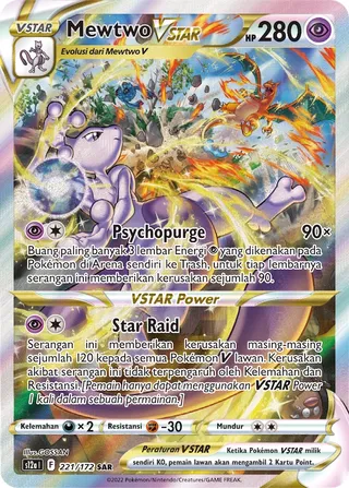 Mewtwo VSTAR (VSTAR Universe 221/172)