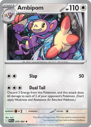 Ambipom (Phantasmal Flames 079/094)