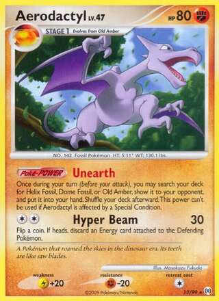 Aerodactyl (Arceus 13/99) – TCG Collector