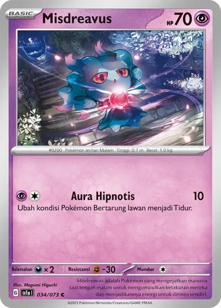 Misdreavus (Triplet Beat 034/073)