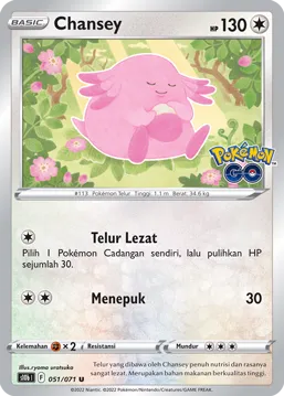 Chansey (Pokémon GO 051/071)