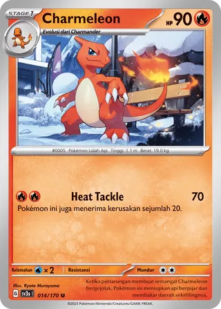 Charmeleon (Black Shine 014/170)