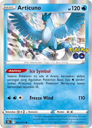 Articuno (Pokémon GO 024/071)