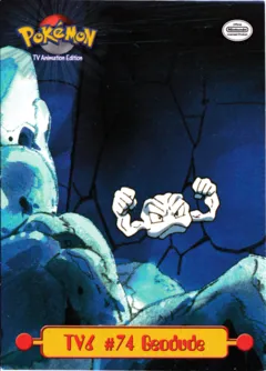 Geodude (Topps Series 1 TV6)