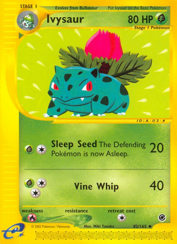 82/165 Ivysaur EX Uncommon