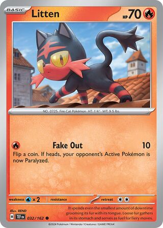 Litten (Temporal Forces 032/162)