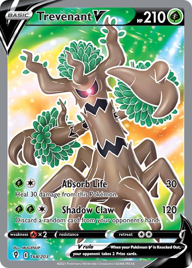 168/203 TrevenantV EVS Rare Ultra