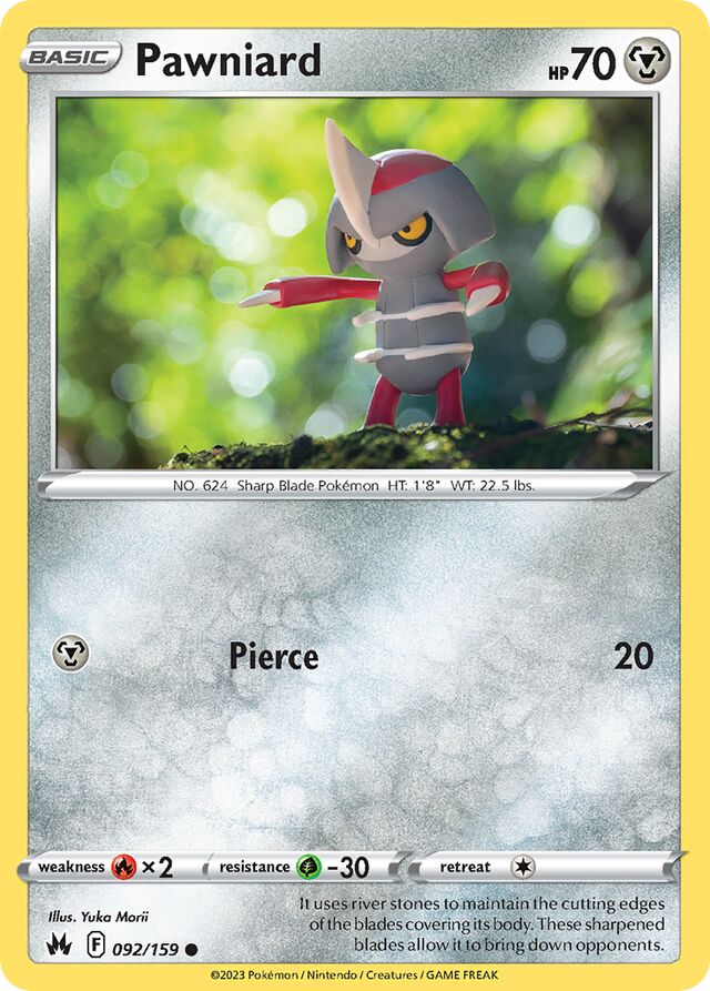 Pawniard Crown Zenith 092/159 Common
