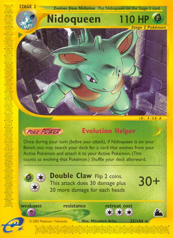 22/144 Nidoqueen SK Rare