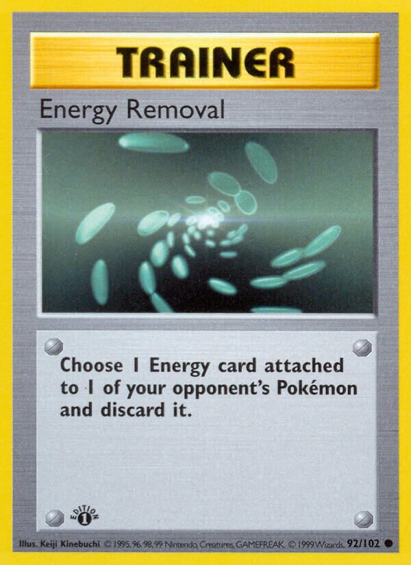 Energy Removal Base 92/102 Common