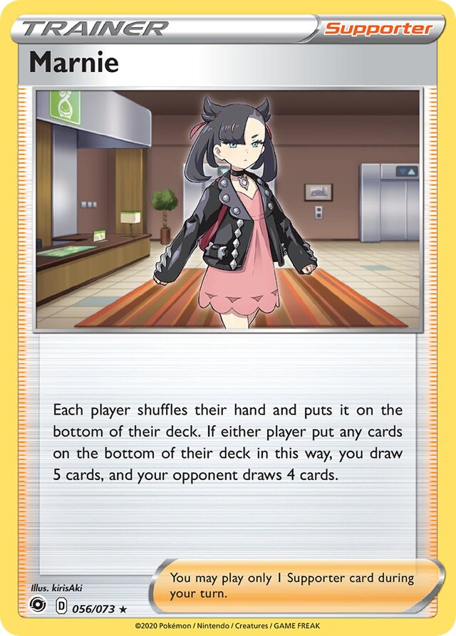 Marnie Champion's Path 056/073 Rare Holo