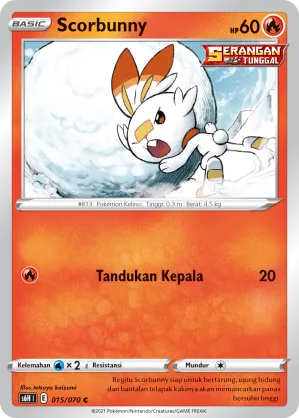 Scorbunny (Silver Lance 015/070)