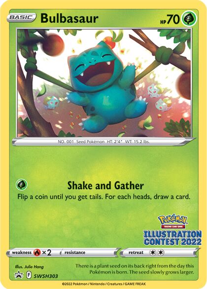 SWSH303 Bulbasaur SSP PROMO
