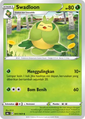 Swadloon (Eevee Heroes 005/069)