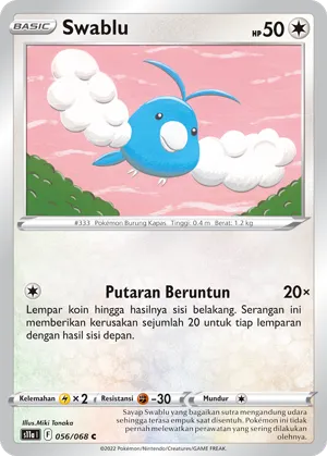 Swablu (Incandescent Arcana 056/068)