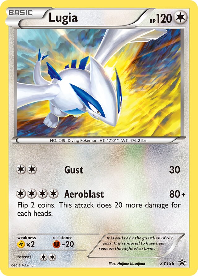 Lugia XY Black Star Promos XY156 PROMO