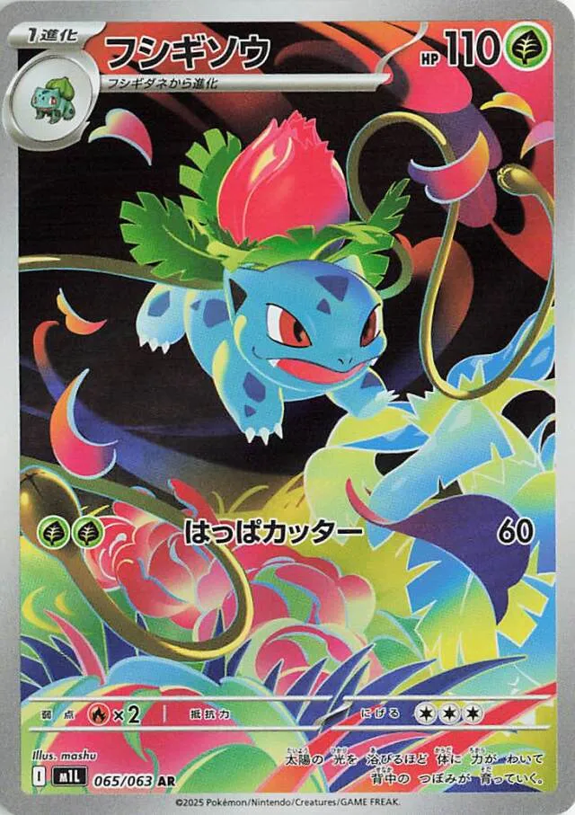 065/063 Ivysaurフシギソウ AR
