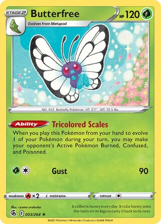 Butterfree (Fusion Strike 003/264)