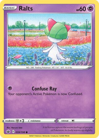 Ralts (Chilling Reign 059/198)