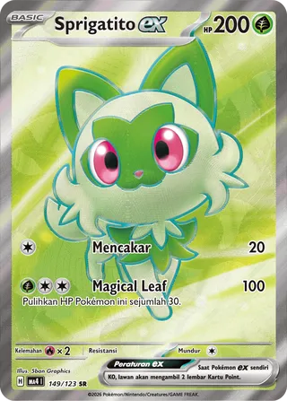 Sprigatito ex (Void Blast 149/123)