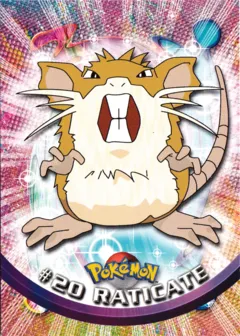 Raticate (Topps Series 1 20)