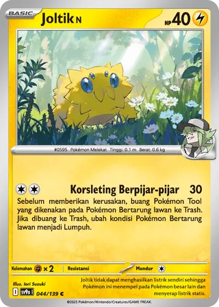 N's Joltik (Bonds of Destiny 044/139)