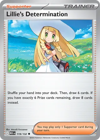 119/132 Lillie's Determination MEG Uncommon
