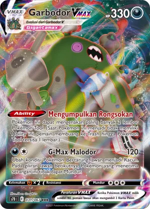 Garbodor VMAX (Skyscraping Perfection 031/067)