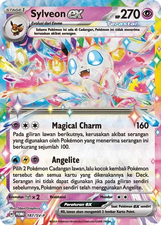 Sylveon ex (Scarlet & Violet Promos 187/SV-P)