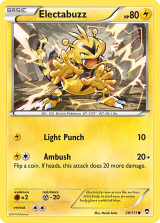 Electabuzz (Furious Fists 29/111)